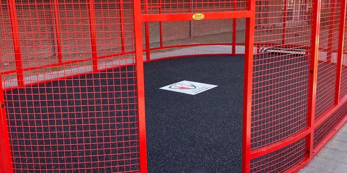 PK10.000® pannakooi met open ingang en circulaire vloer in Schiedam.