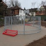DutchPanna PK 5000 PRO® pannakooi met basketbalring in Hameln