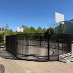 Detail van de staalconstructie van de PK 10000 EVOLUTION pannakooi