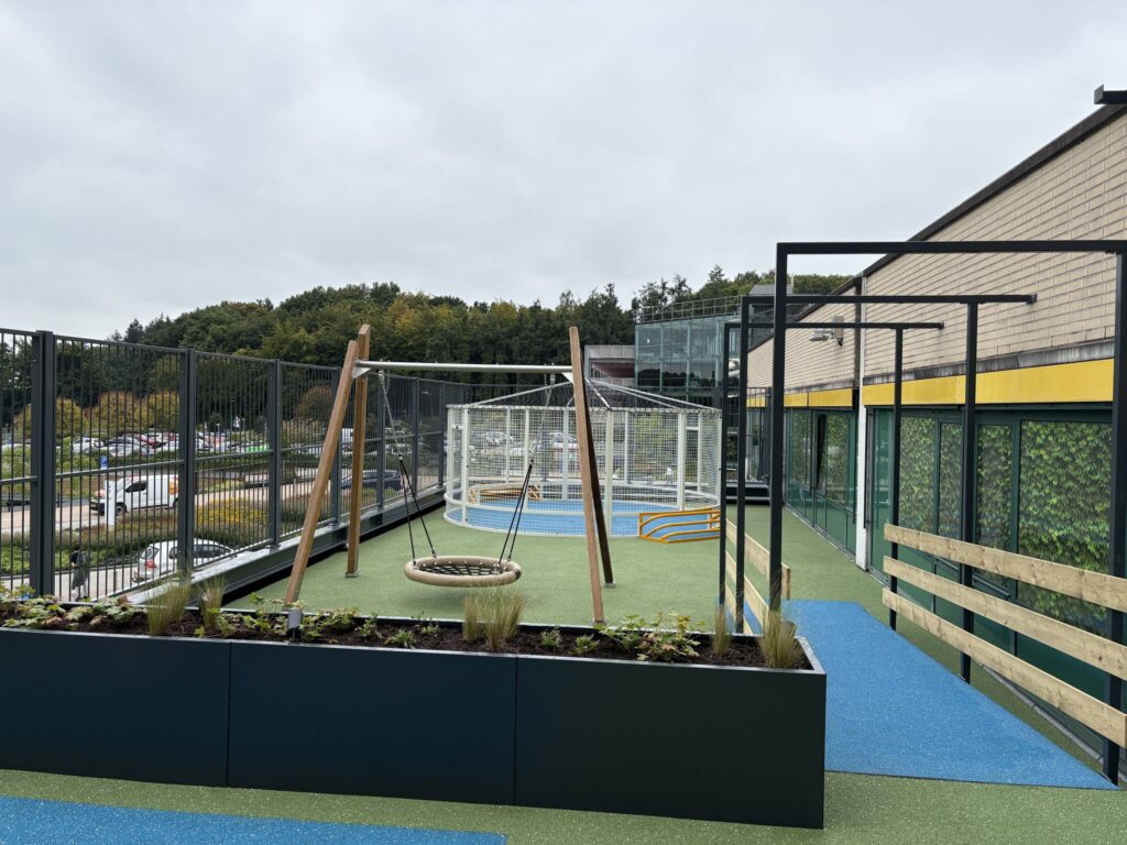 PK 5000 PRO pannakooi op dakterras Rijnstate